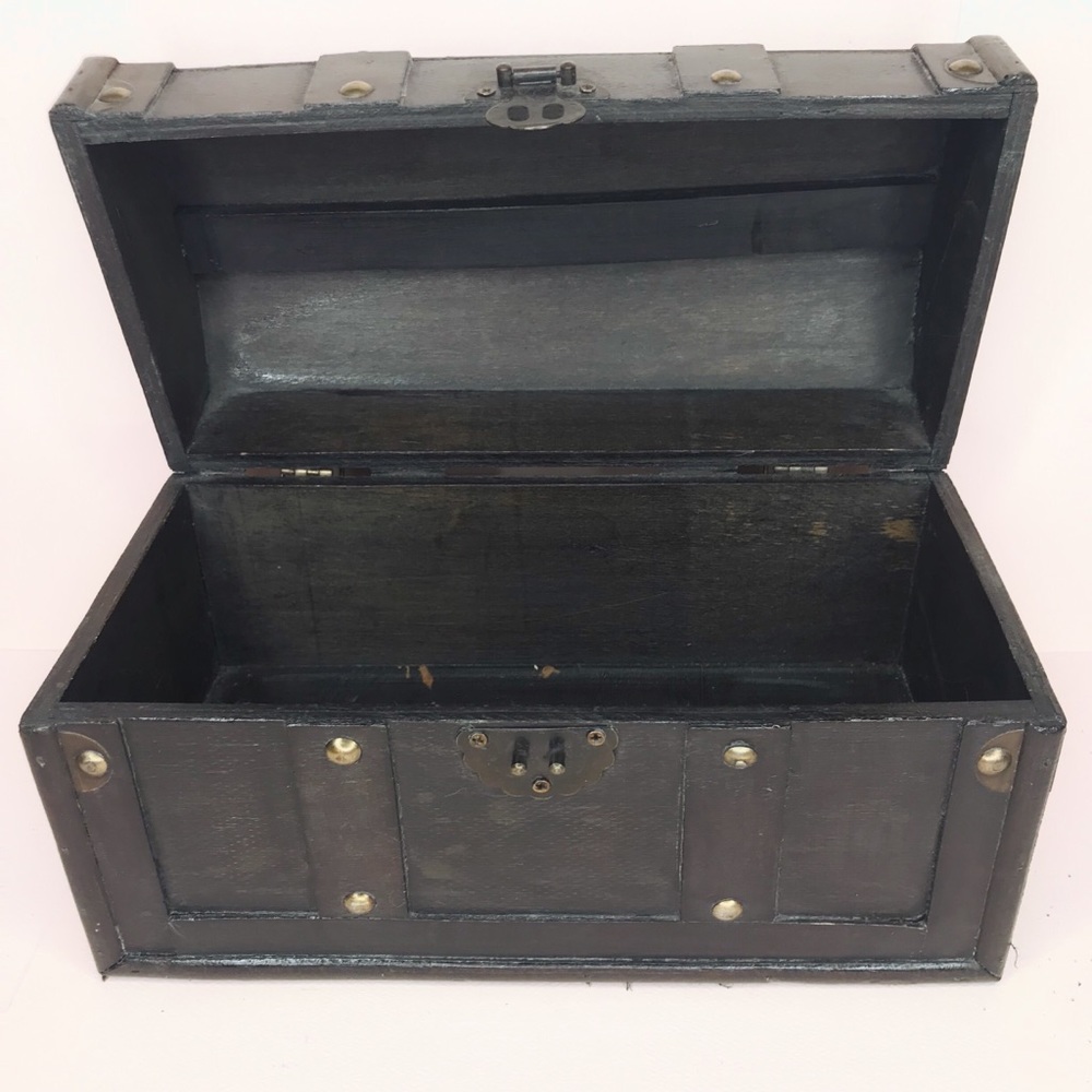 Vintage Wooden Treasure Box